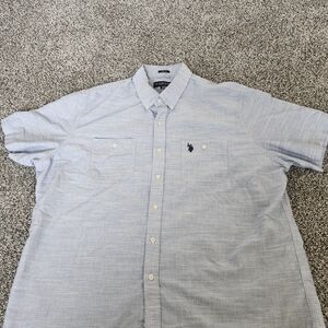 U.S. Polo Assn. Light Blue Casual Button Down Shirt